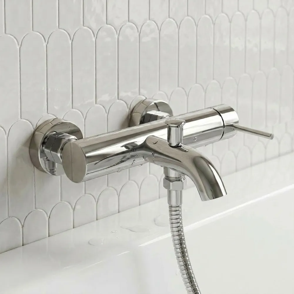 Смеситель для ванны и душа WasserKRAFT Niers 3001, хром