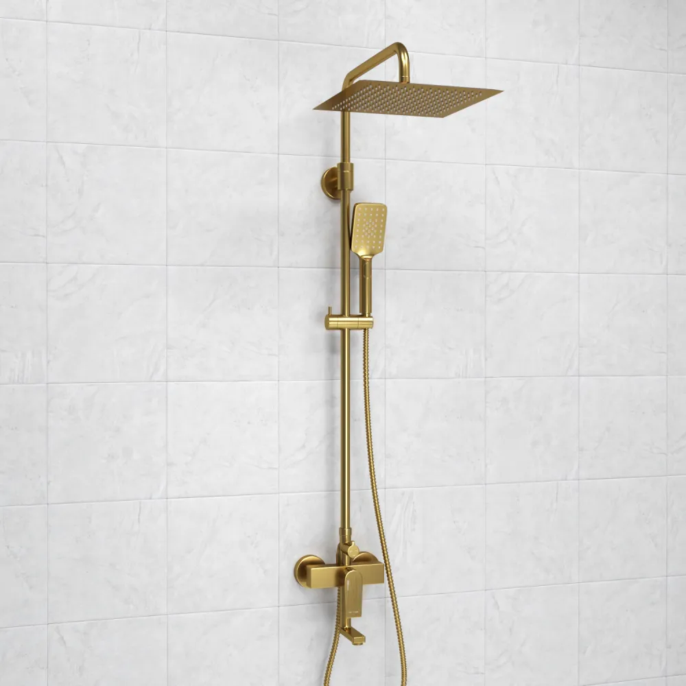 Душевой комплект со смесителем WasserKRAFT A155.260.201.BG