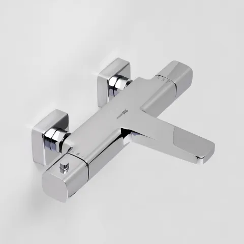 Термостатический смеситель для ванны и душа WasserKRAFT Naab 8611