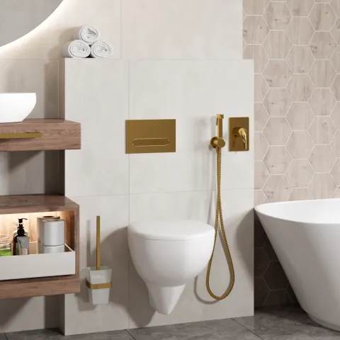 Встраиваемый комплект для биде со шлангом WasserKRAFT A71097 150 см