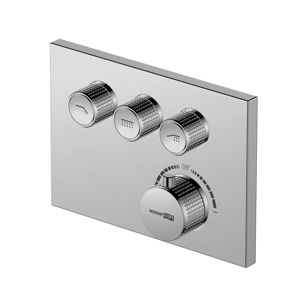 Термостатический смеситель для ванны и душа WasserKRAFT Dinkel 5858