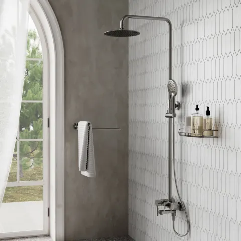 Душевой комплект со смесителем WasserKRAFT A14201