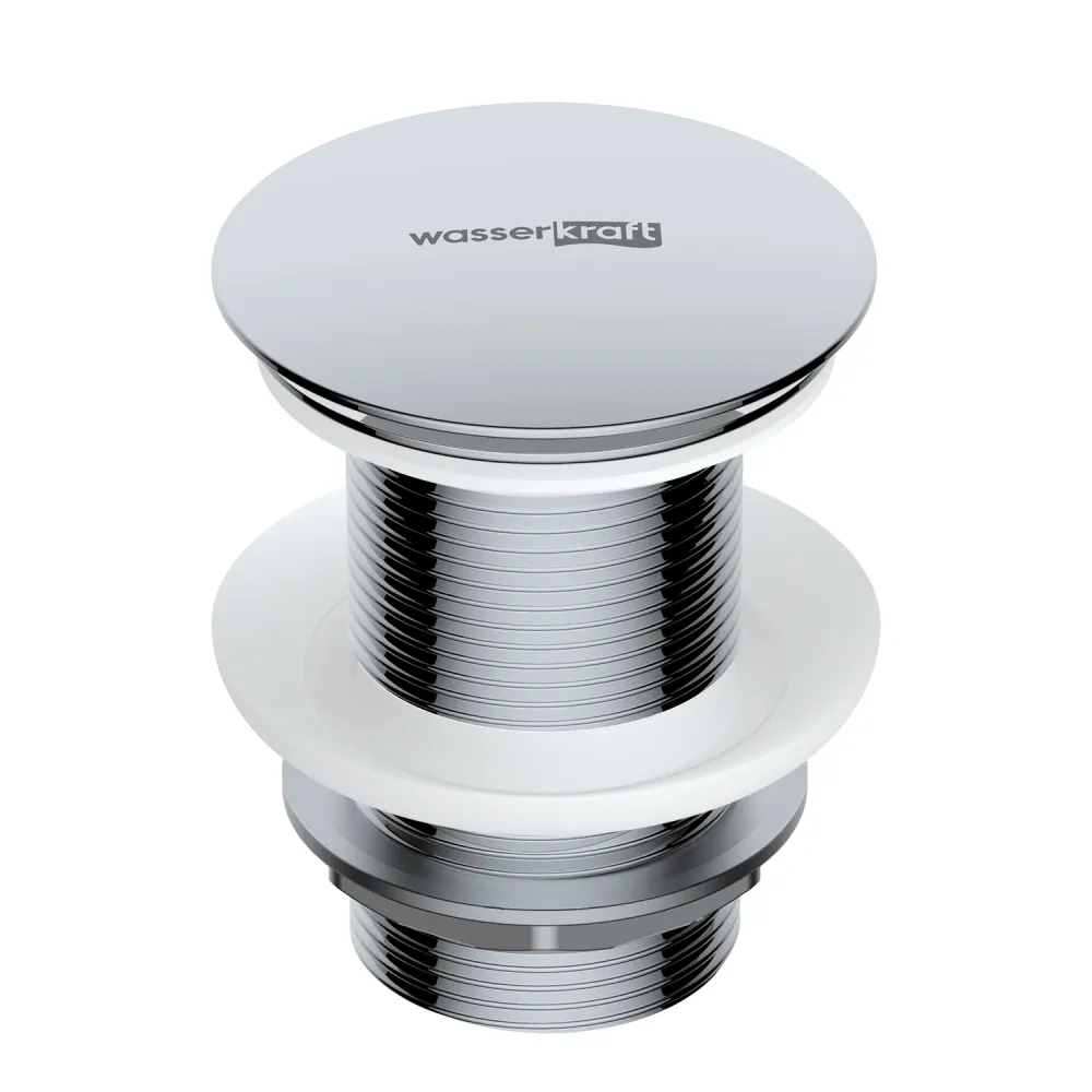 Донный клапан WasserKRAFT A244, хром