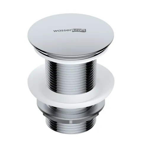 Донный клапан WasserKRAFT A244, хром