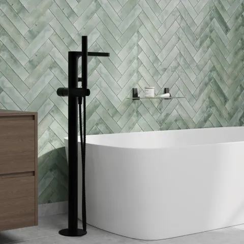 Смеситель напольный для ванны WasserKRAFT Fulda 5221