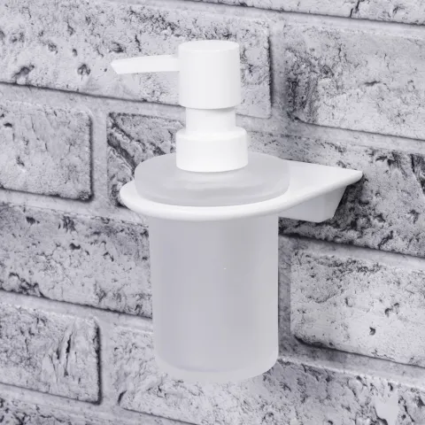 Дозатор для жидкого мыла WasserKRAFT Kammel K-8399, белый матовый