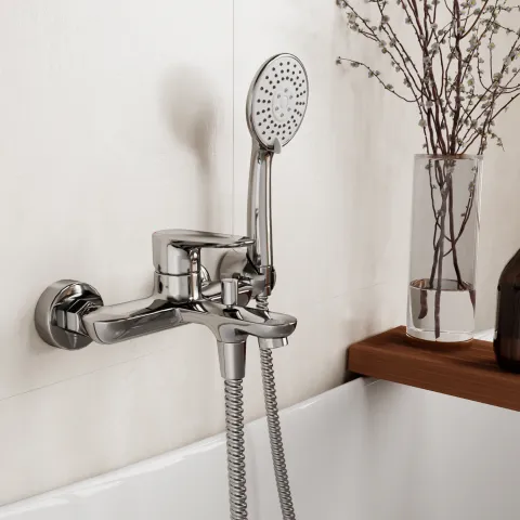 Смеситель для ванны с коротким изливом WasserKRAFT Vils 5601