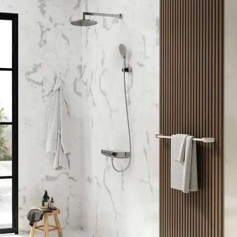 Термостатический смеситель для ванны и душа WasserKRAFT Mindel 8599