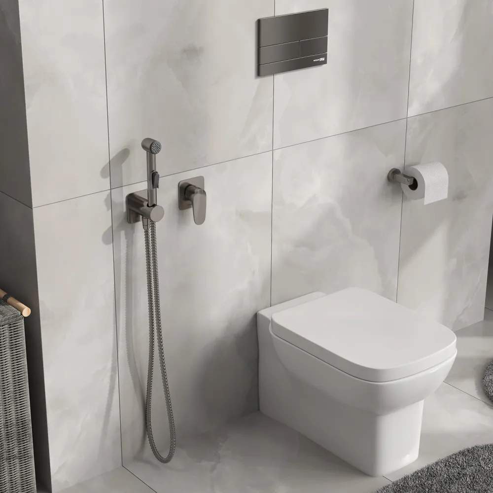 Встраиваемый комплект для биде со шлангом WasserKRAFT A1451.275.360.092