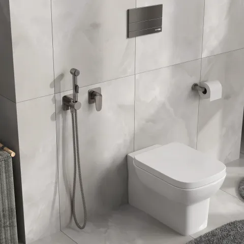 Встраиваемый комплект для биде со шлангом WasserKRAFT A1451.275.360.092