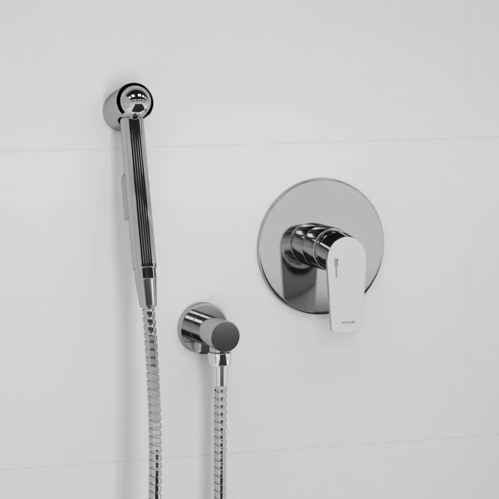 Встраиваемый комплект для биде со шлангом WasserKRAFT A06157 120 см