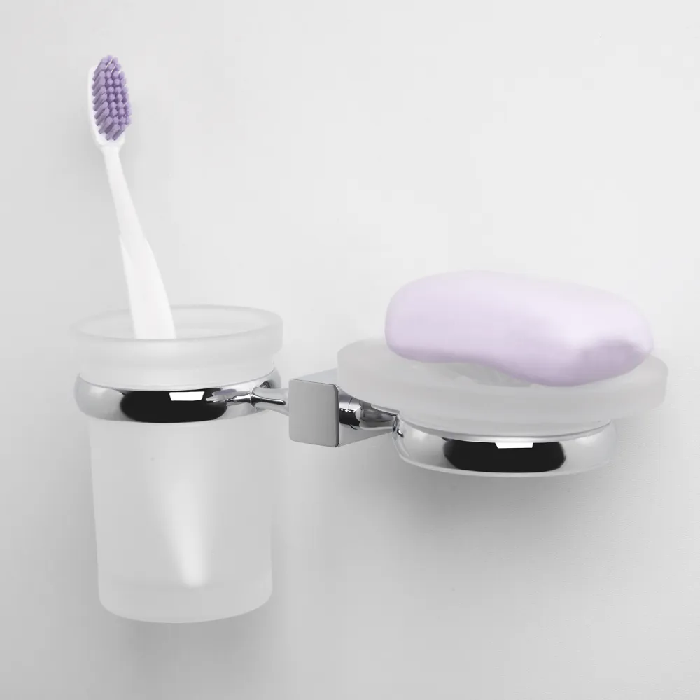 Держатель стакана и мыльницы WasserKRAFT Lippe K-6526