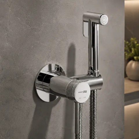 Смеситель с гигиеническим душем WasserKRAFT Muritz 9838, хром