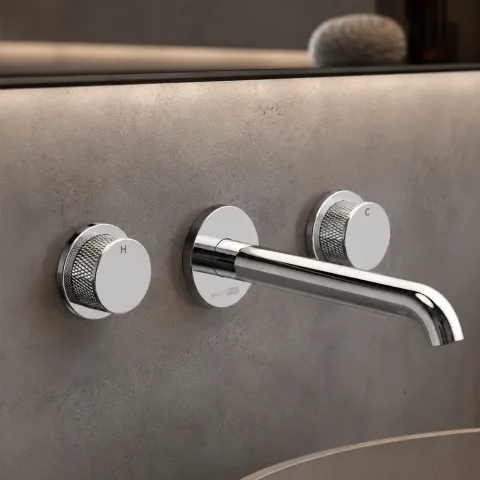 Встраиваемый смеситель для раковины WasserKRAFT Muritz 9845, хром