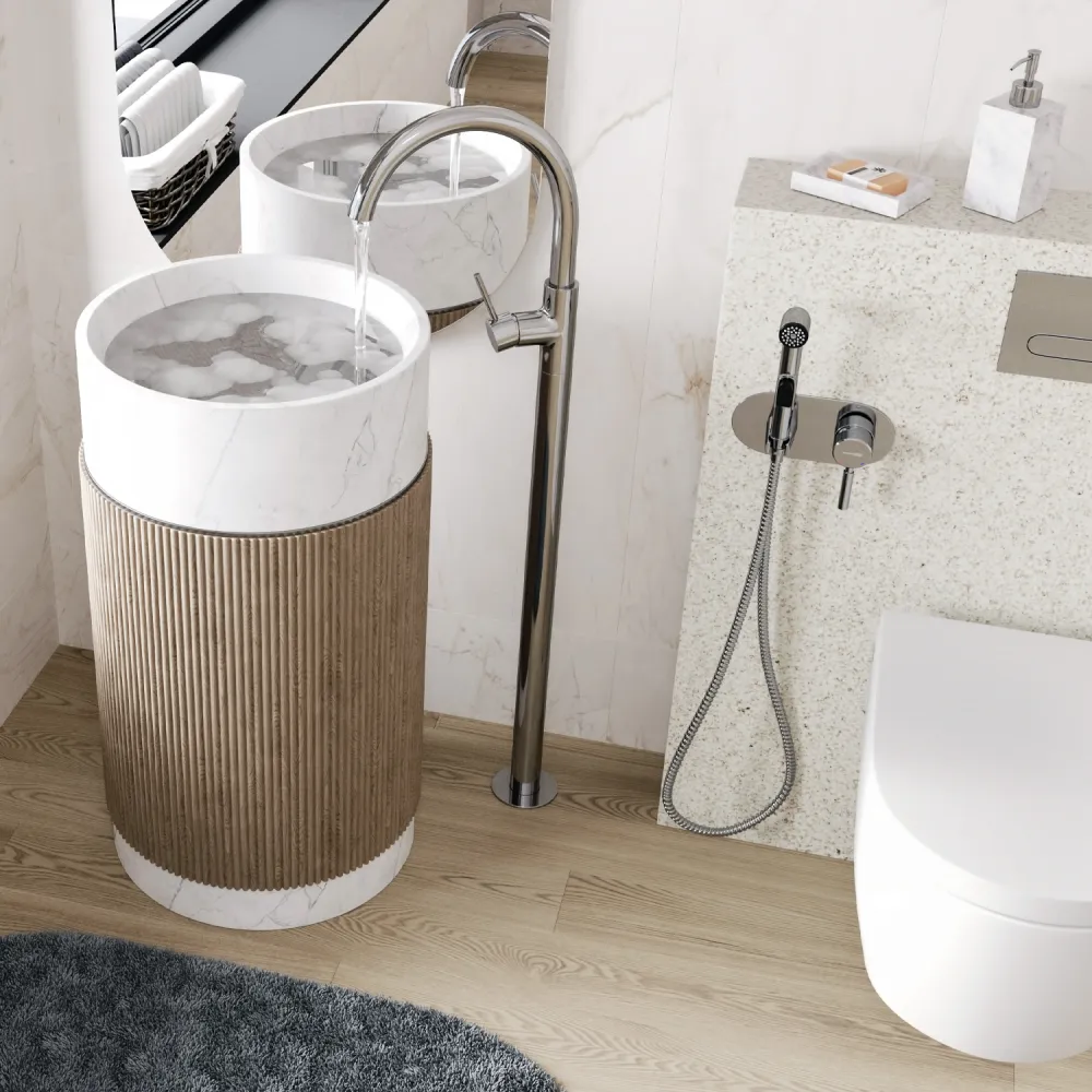 Напольный смеситель для раковины WasserKRAFT Main 4153