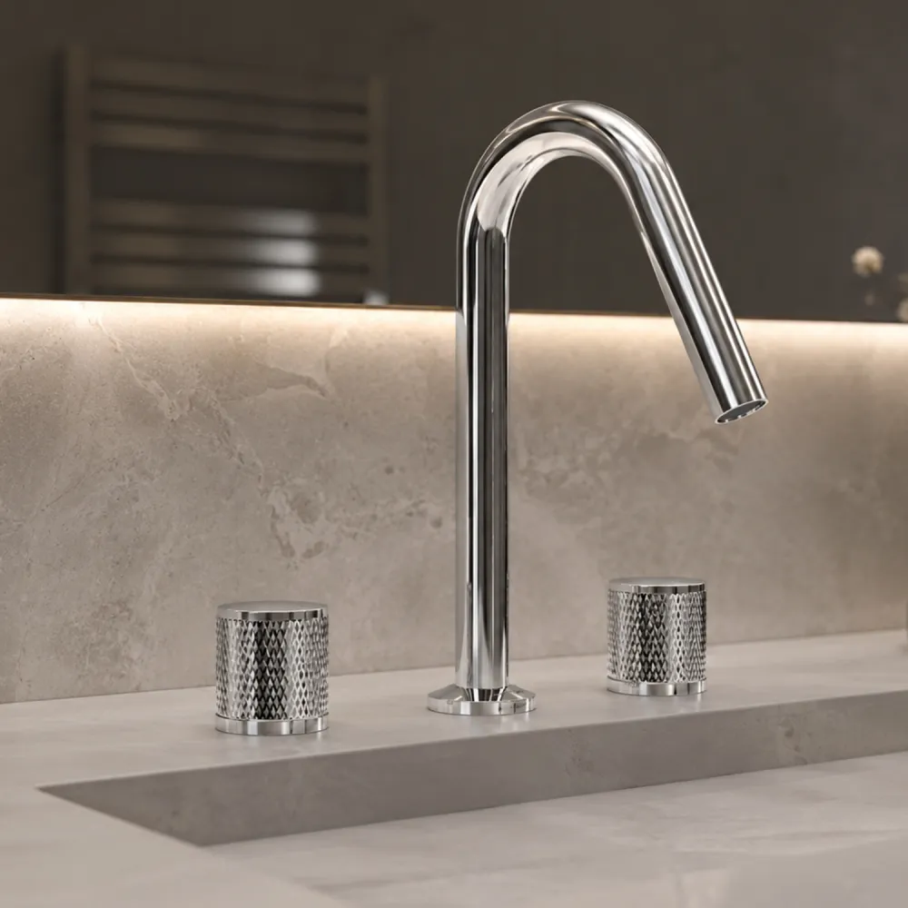Встраиваемый смеситель для раковины WasserKRAFT Muritz 9835, хром