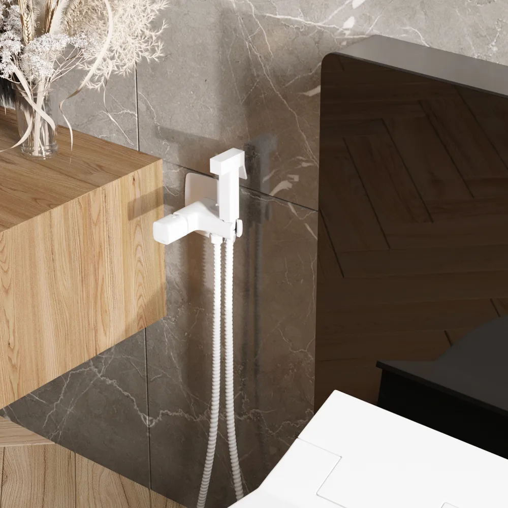 Смеситель с гигиеническим душем WasserKRAFT Saale 9538