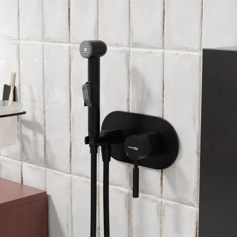 Смеситель с гигиеническим душем WasserKRAFT Gollach 3338