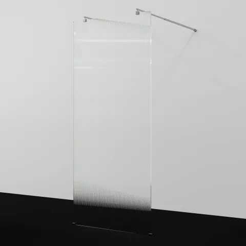Душевая перегородка WasserKRAFT Vechte 60W46-FL, хром