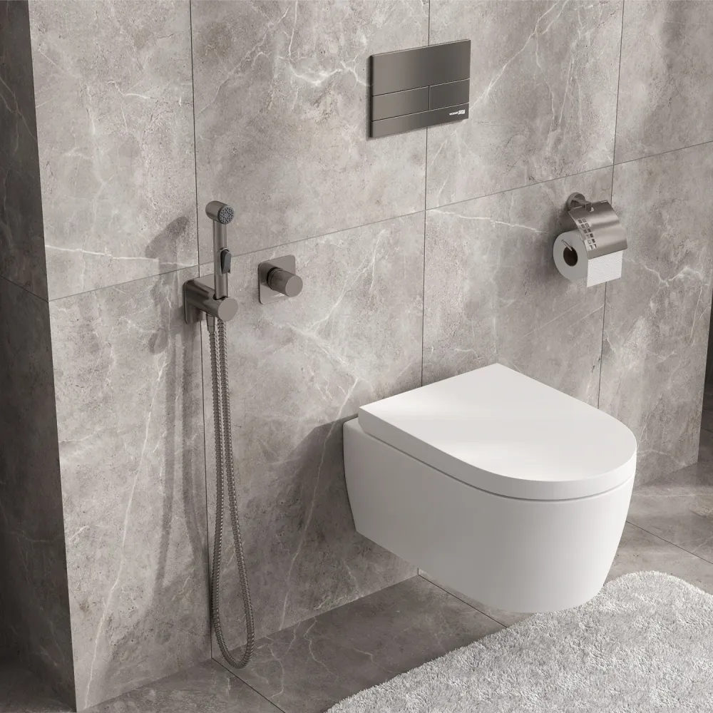 Встраиваемый комплект для биде со шлангом WasserKRAFT A6451.275.360.092