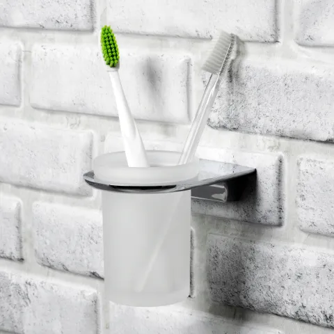 Подстаканник одинарный WasserKRAFT Kammel K-8328, хром