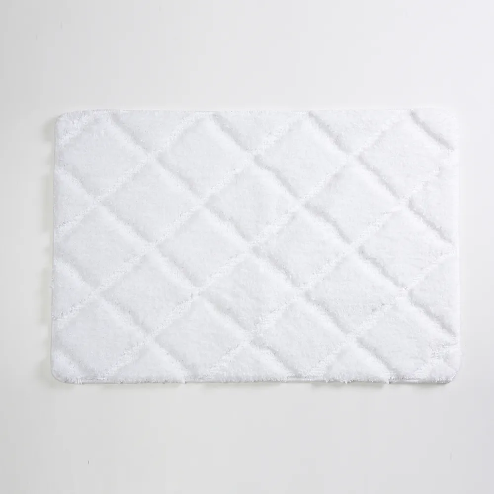Коврик для ванной комнаты WasserKRAFT Lippe BM-6518 White