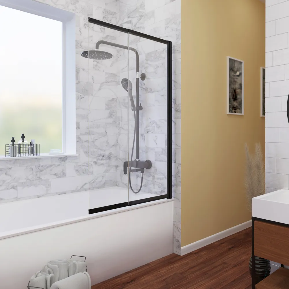 Стеклянная шторка WasserKRAFT Dill 61S02-80WS