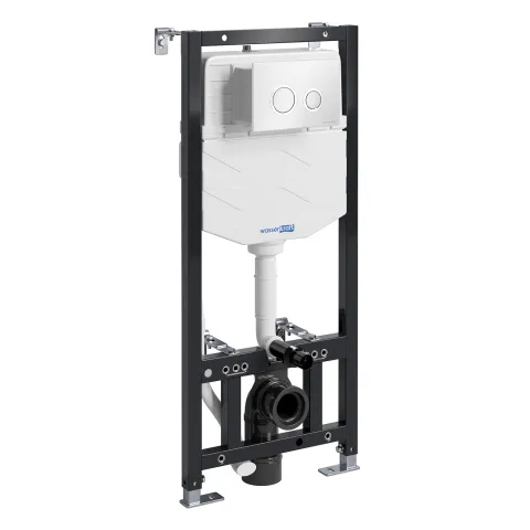 Система инсталляции для унитазов WasserKRAFT Aller 10TLT.010.ME, хром